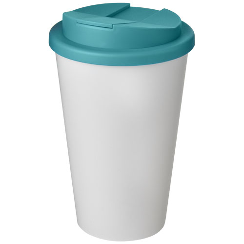 Gobelet isolant promotionnel 350ml Americano® Blanc et Vert eau